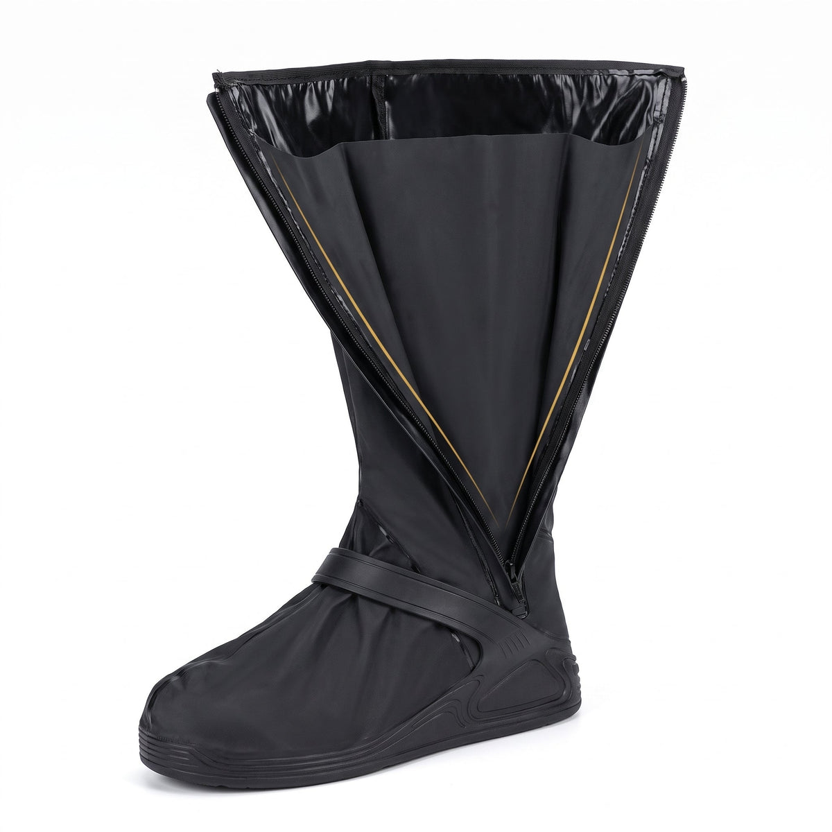 Durable Waterproof Shoe Covers with Zipper