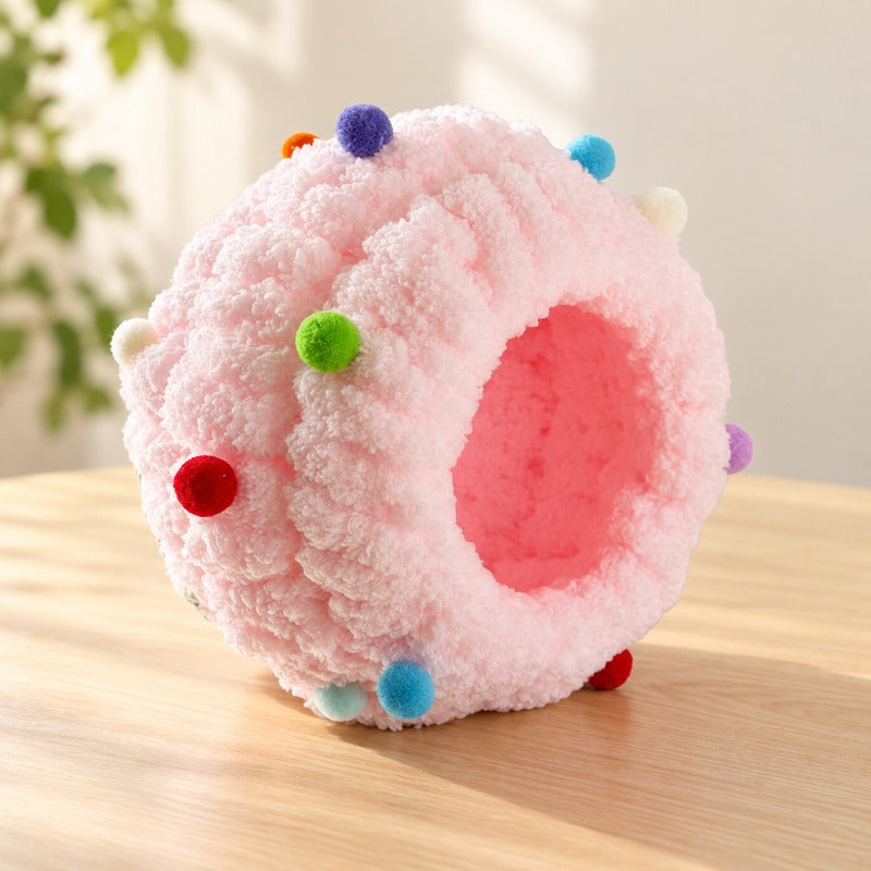 Cozy Plush Bird Nest