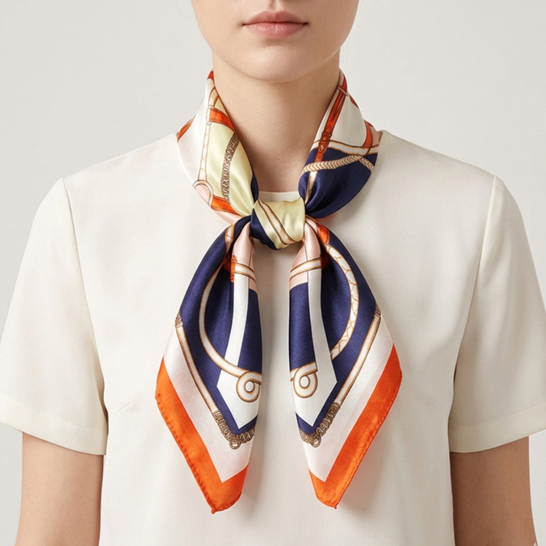 Celrien | Square Simulated Silk Scarf