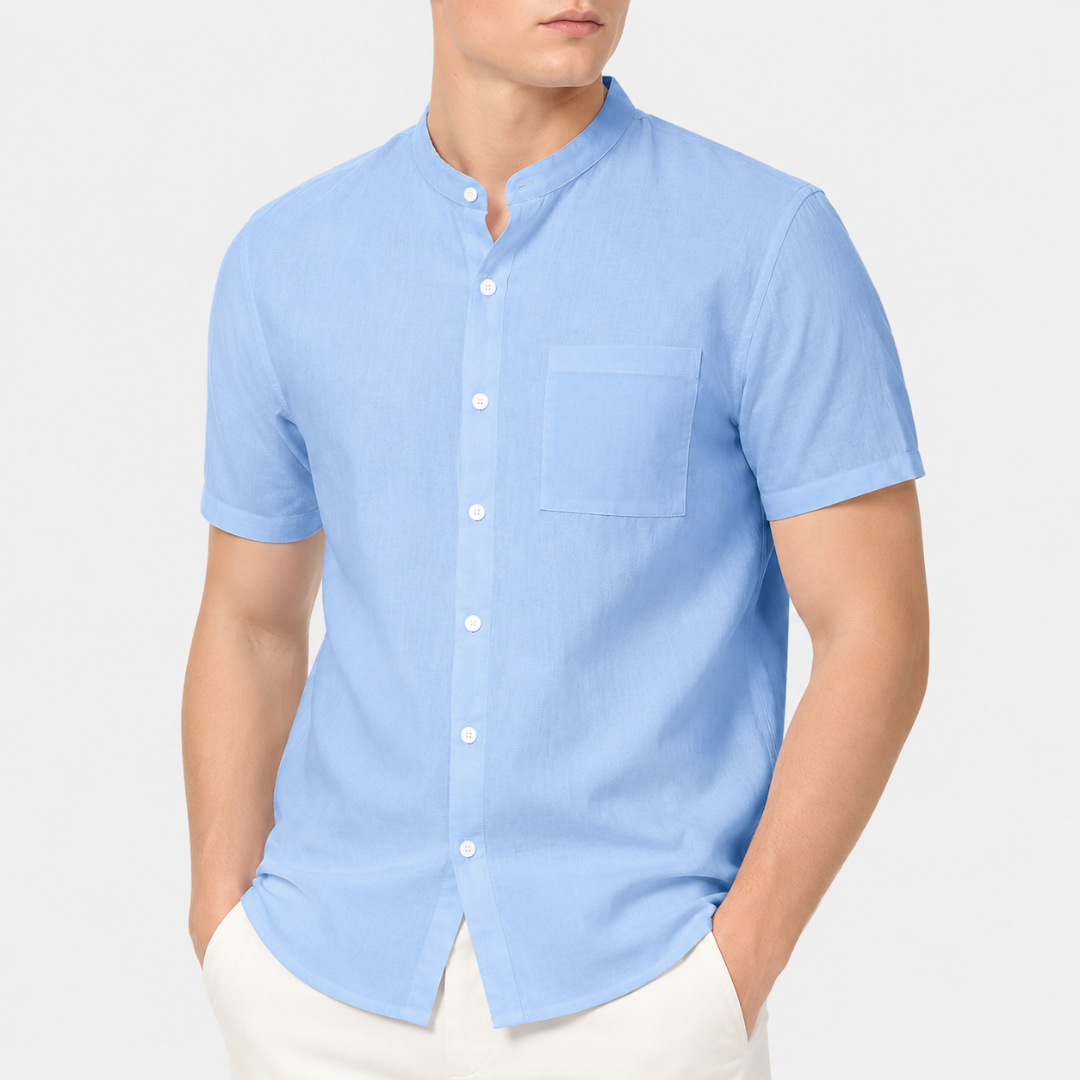 Celrien | Men's Linen Short Sleeve