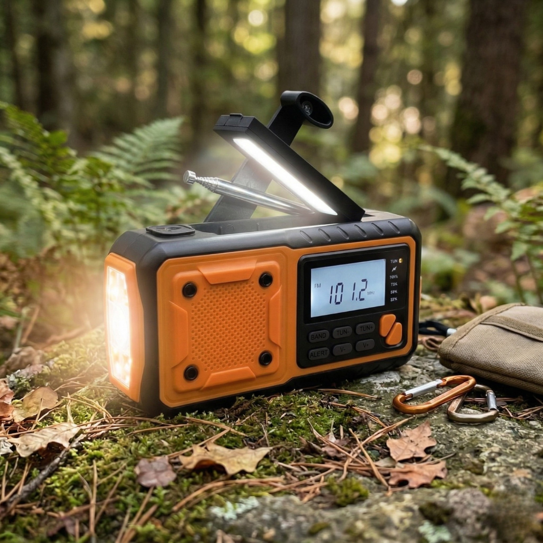 Celrien | Solavox Portable Emergency Crank Radio