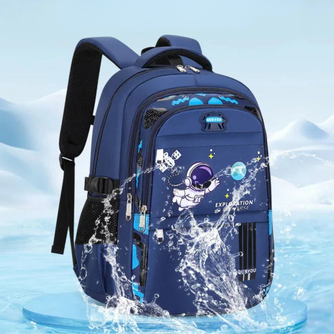 Celrien | AstroVibe Waterproof Polyester School Backpack