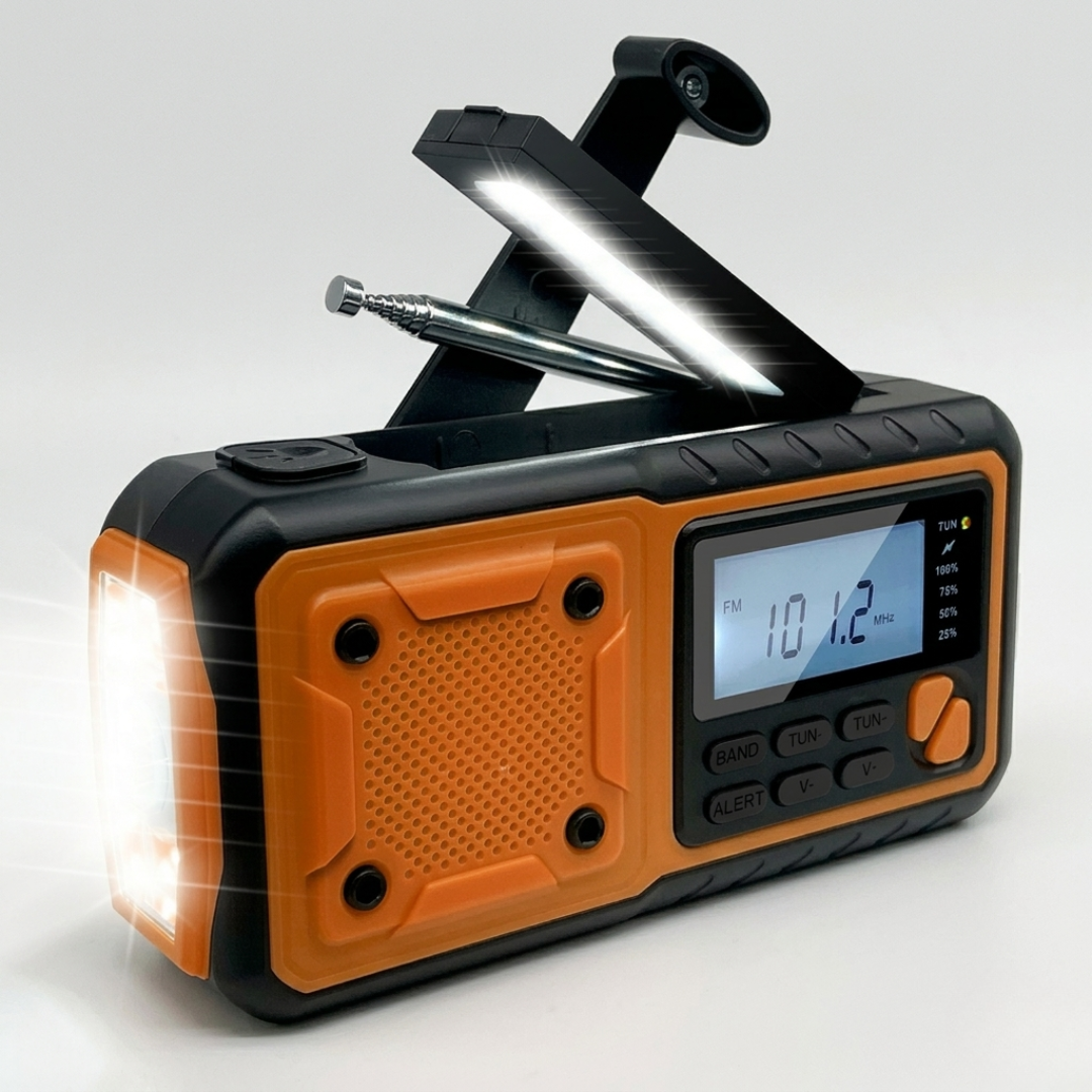 Celrien | Solavox Portable Emergency Crank Radio
