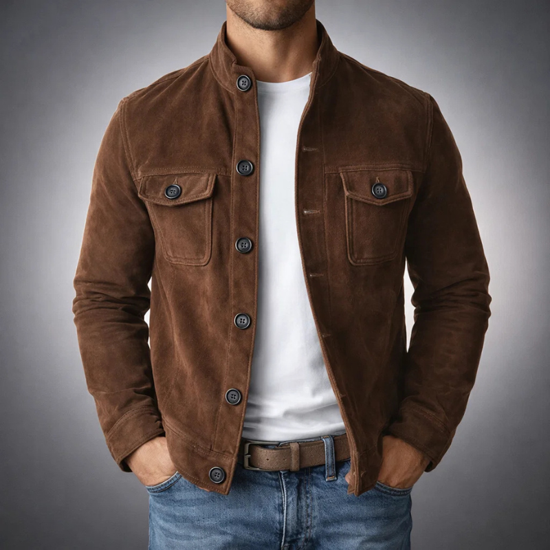 Suede Shirt Jacket - Halifax