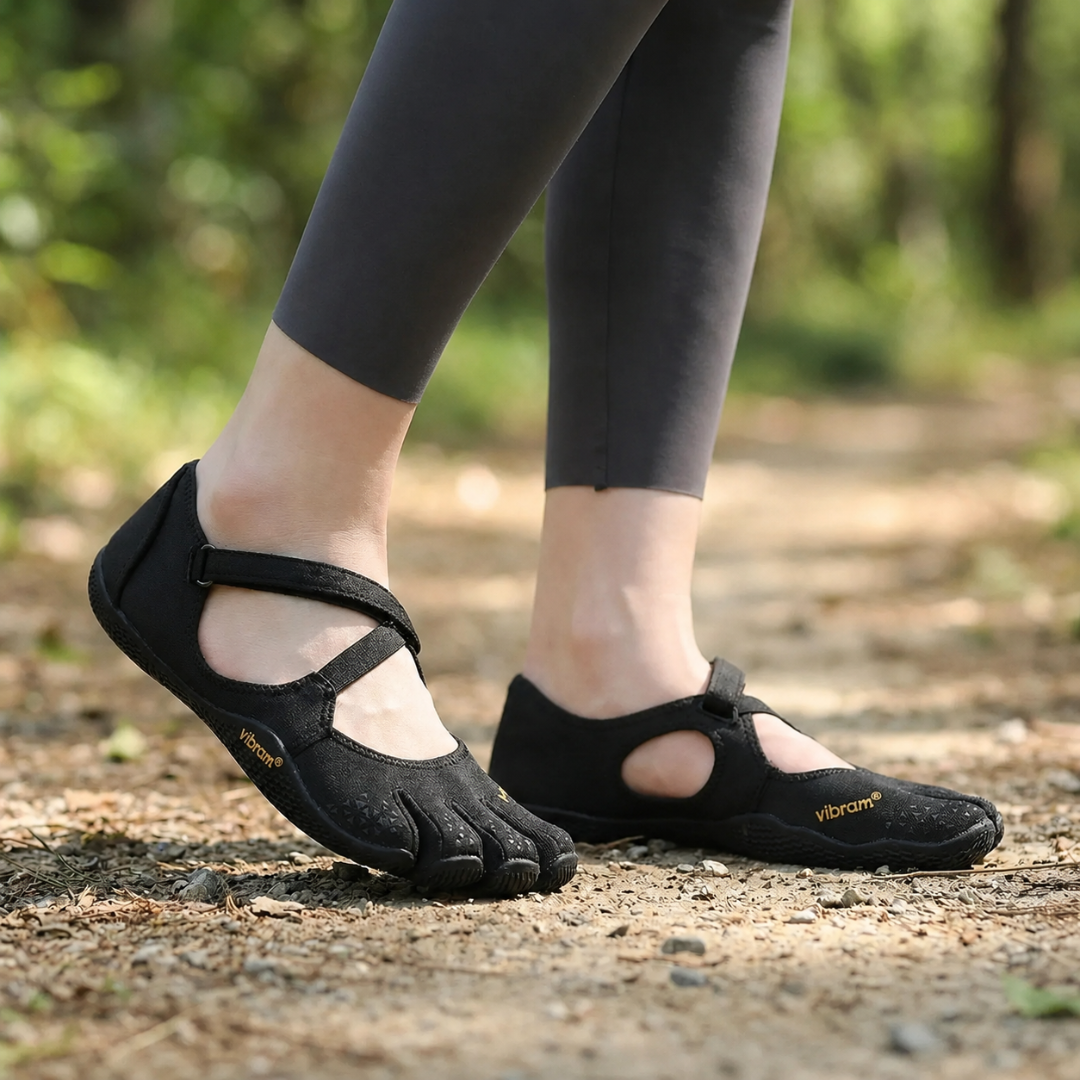 Celrien | Toevara Five-Toe Minimalist Flat Shoe