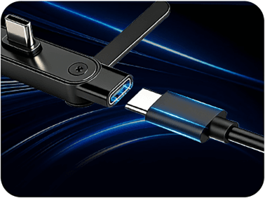 Practical and Portable Power Adapter with Foldable Plug for Travel