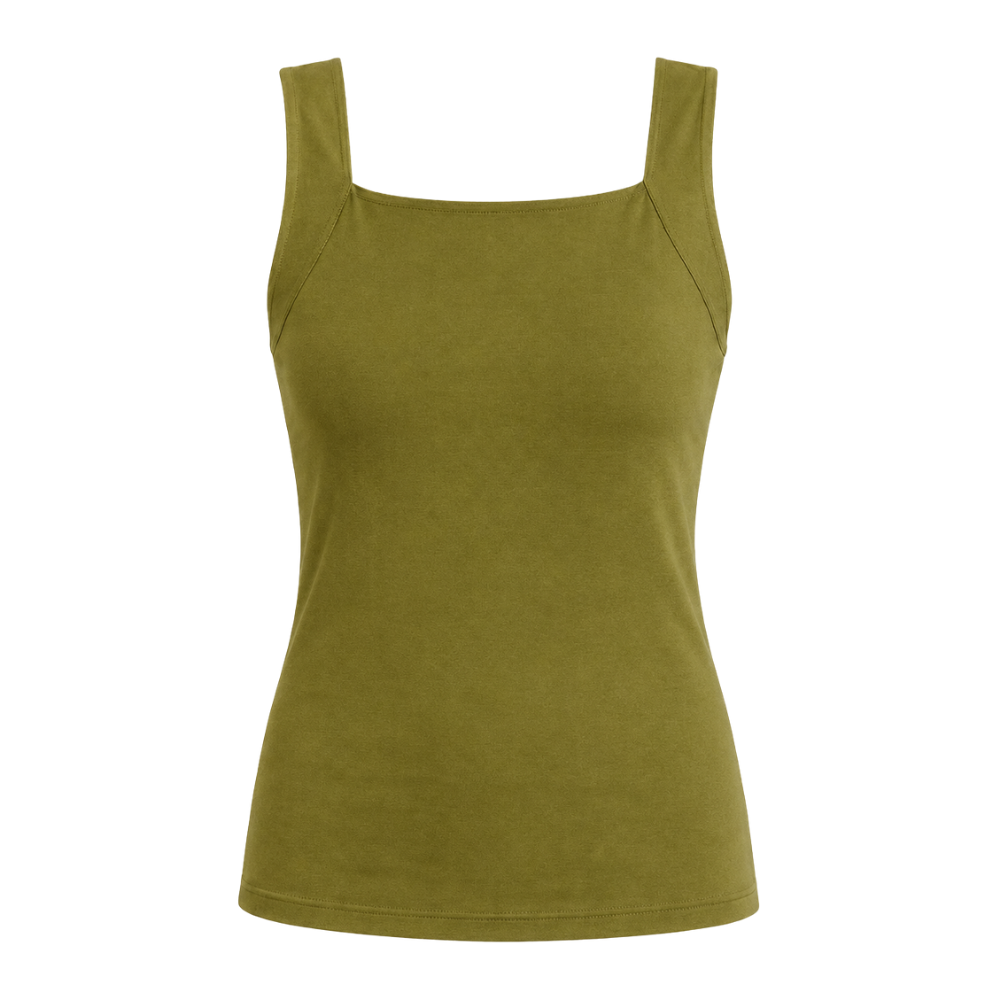 Built-In Bra Shaper Tank Top