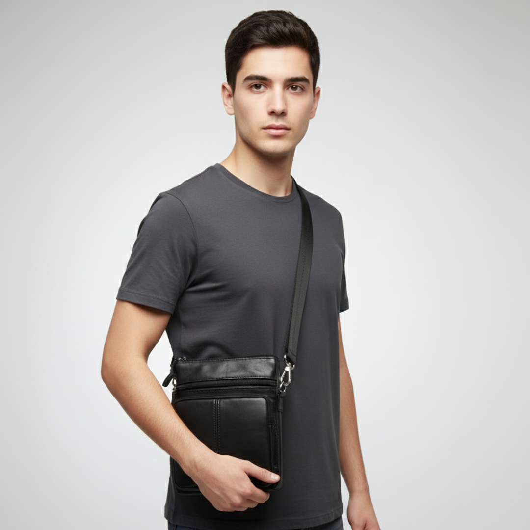 Celrien | Small Genuine Leather Messenger Bag