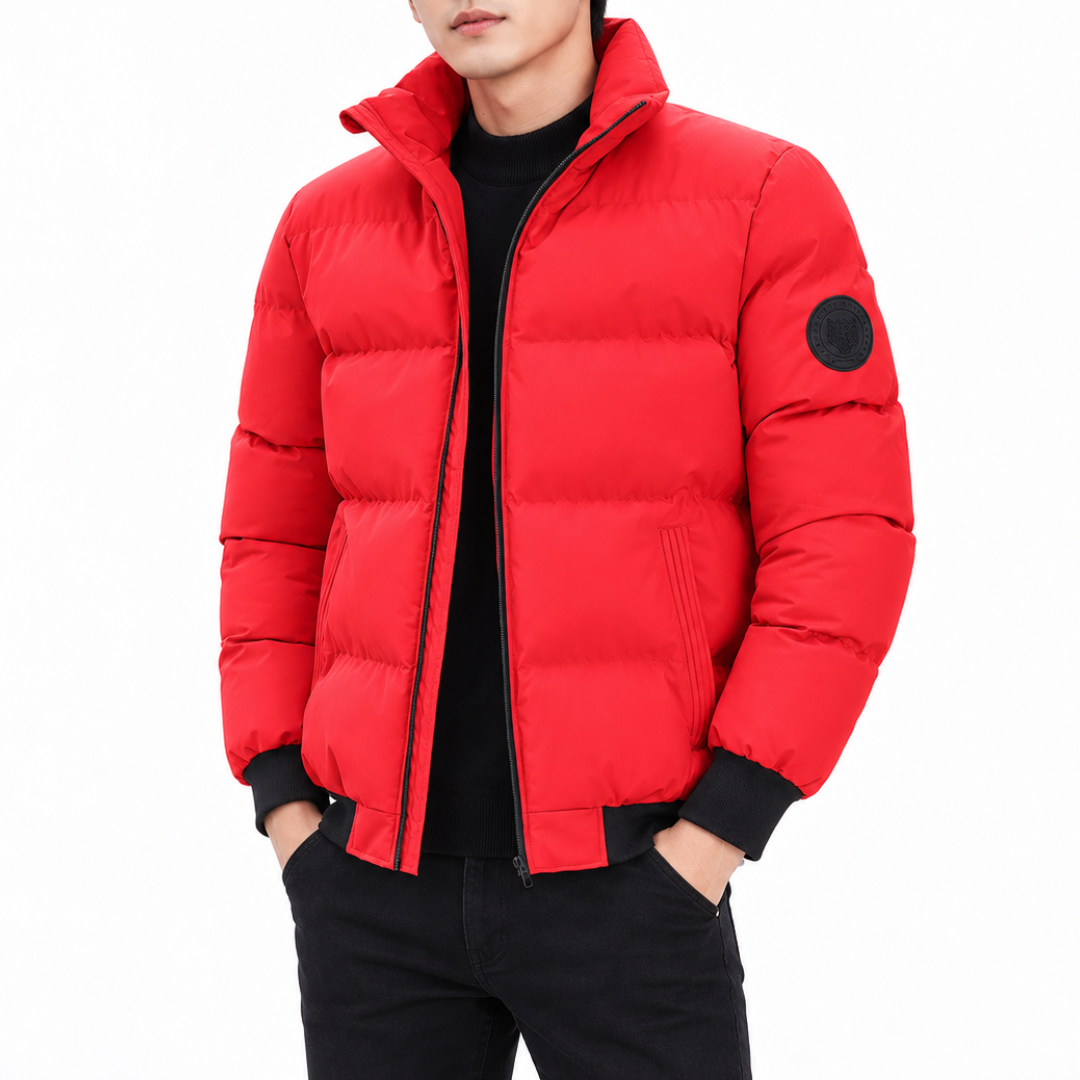 Celrien | Voltrik Quilted High-Collar Puffer Jacket For Men