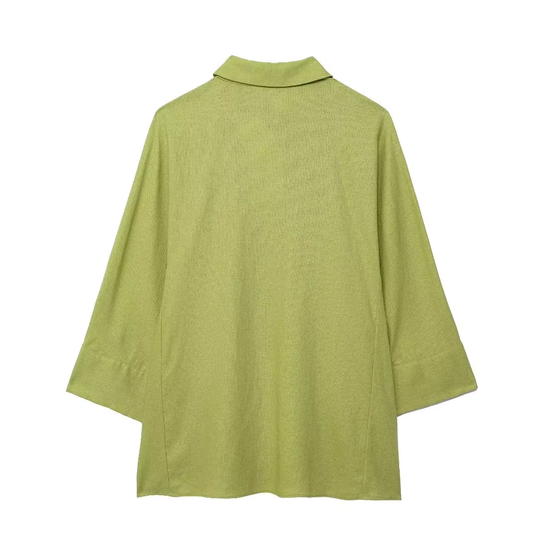 Celrien | Women’s Summer Two Piece Set Lightweight Blouse and Trousers