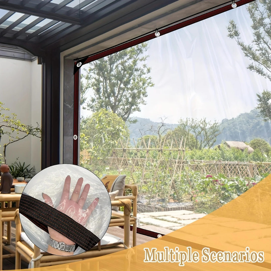 Celrien | Clearverra Transparent Zipper Canopy Panel