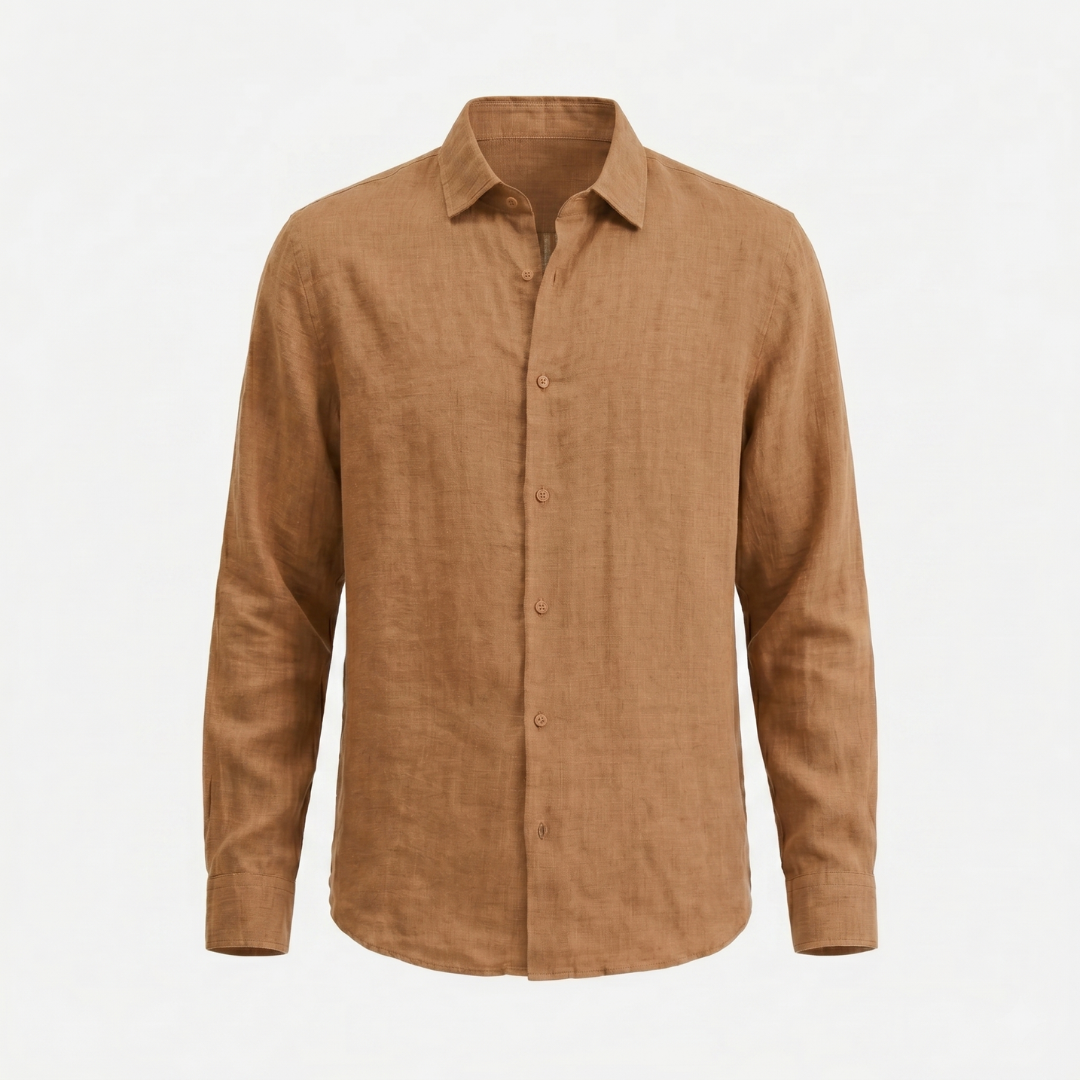 Celrien | Men’s Long Sleeve Casual Shirt Summer Button Up