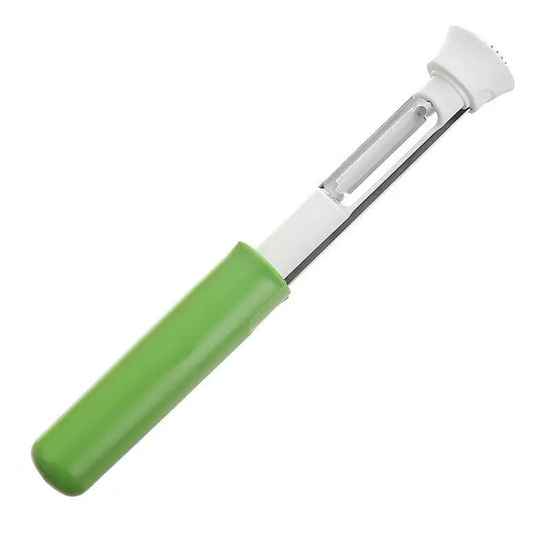 2 in 1 Apple Corer and Peeler, Apple Core Removal Tool, Stainless Steel Fruit Corer