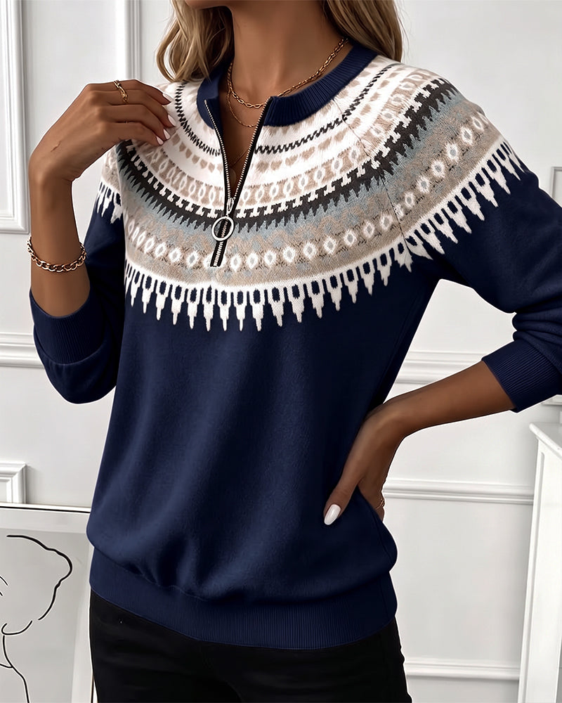 Annemieke Sweatshirt with Zip