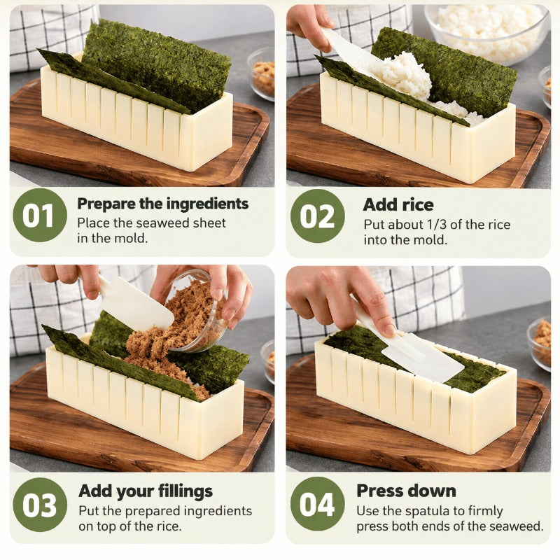 Quick DIY Sushi Press Kit