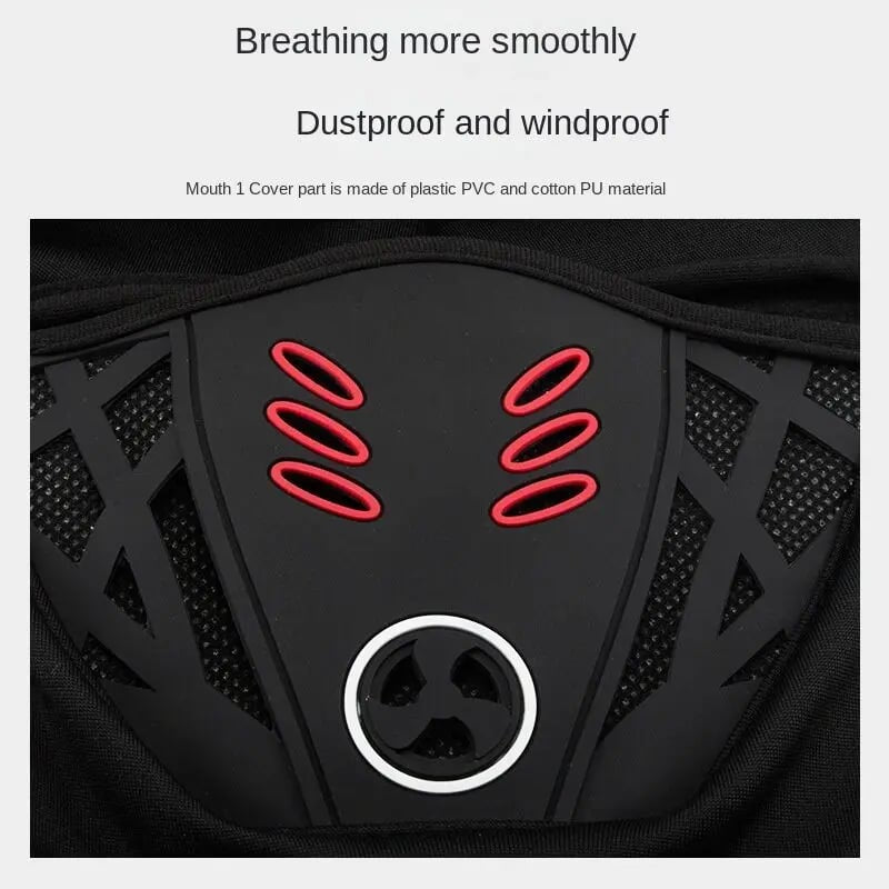 Ski Mask Winter Windproof and Warm 3D Design Breathable Headscarf Mask