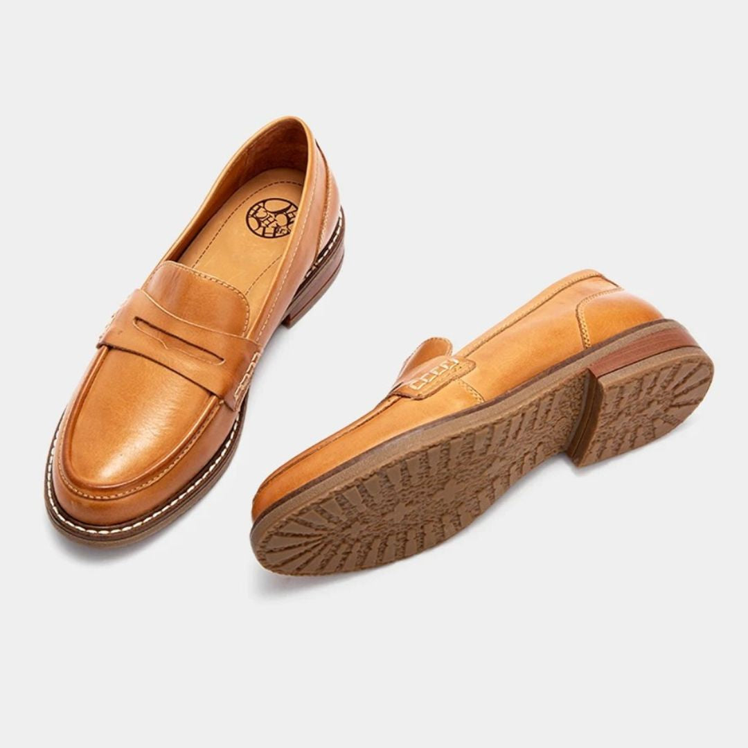 Valetta Orthopedic Leather Loafers