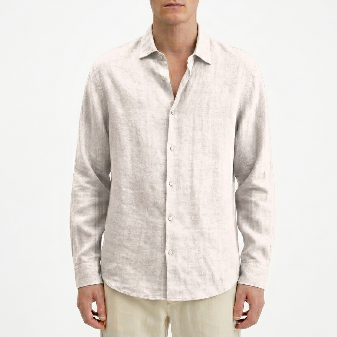 Celrien | Men’s Long Sleeve Casual Shirt Summer Button Up