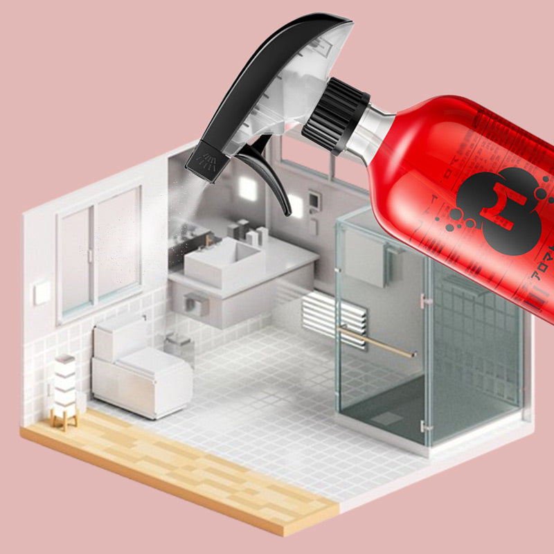 High-Efficiency Scented Foam Cleaner for Bathroom Tiles with Toilet Seat Ring