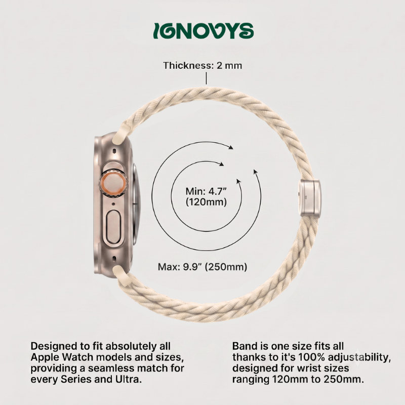 Braided Magnetic Band