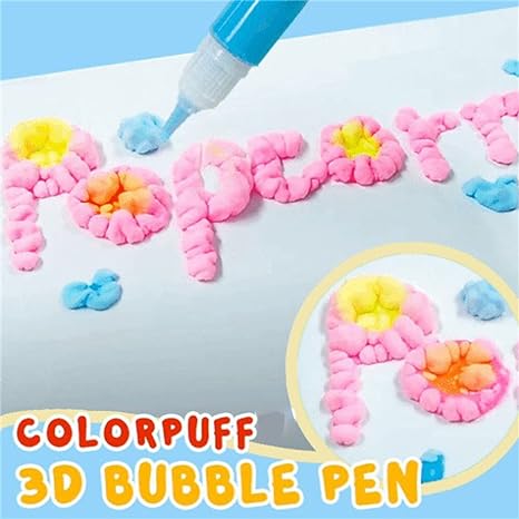 Magic Markers with Puffy Effect
