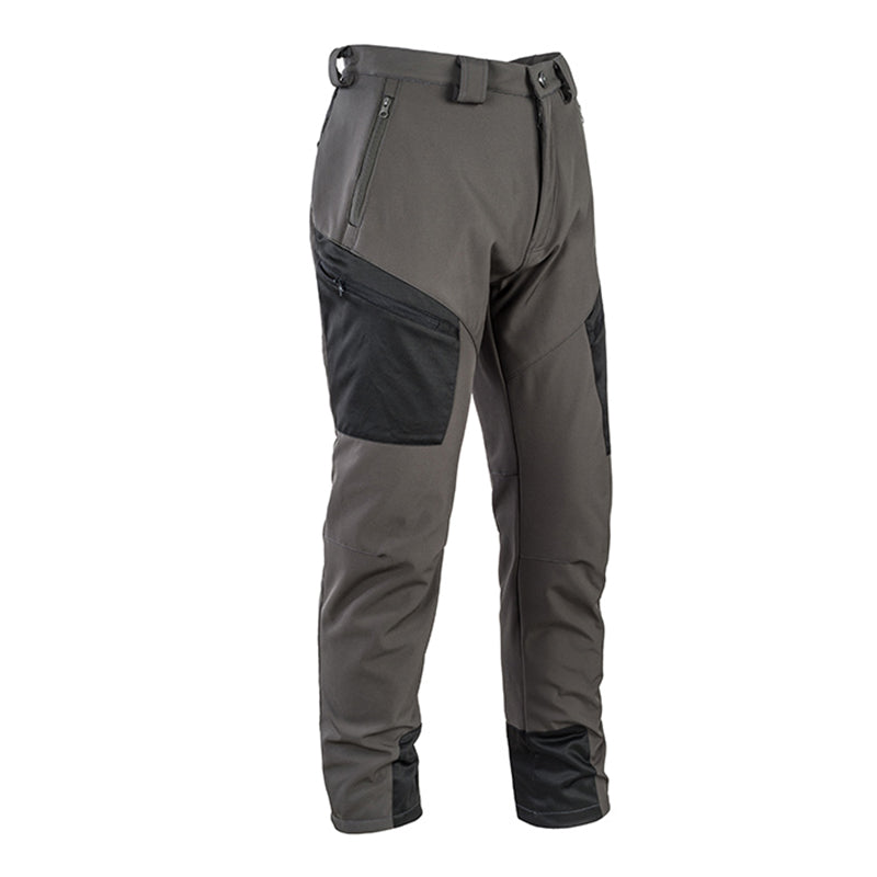 Men's Softshell Waterproof Outdoor Cargo Trousers for Winter