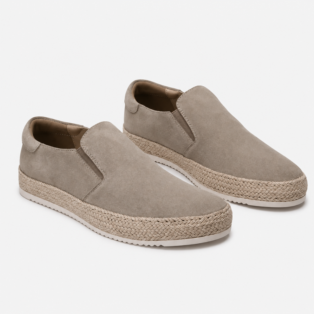 Celrien | Men’s Suede Slip-On Flats Timeless Casual Loafers