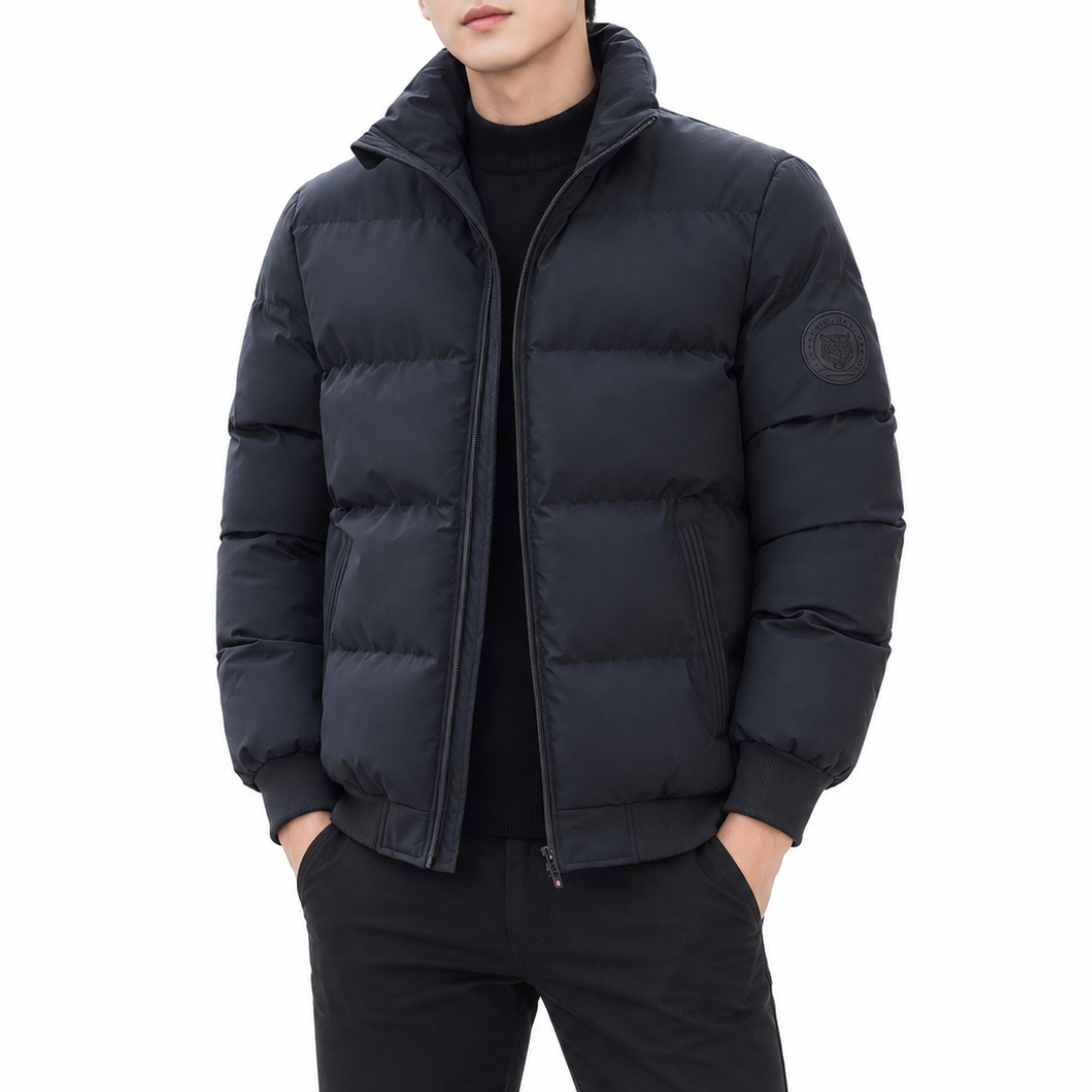 Celrien | Voltrik Quilted High-Collar Puffer Jacket For Men