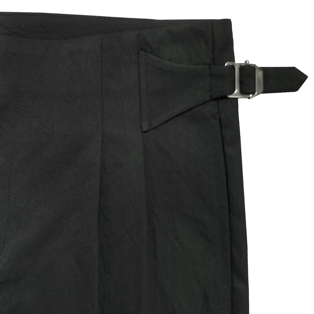Celrien | Men’s Wide Leg Pleated Trousers for Business Casual Wear