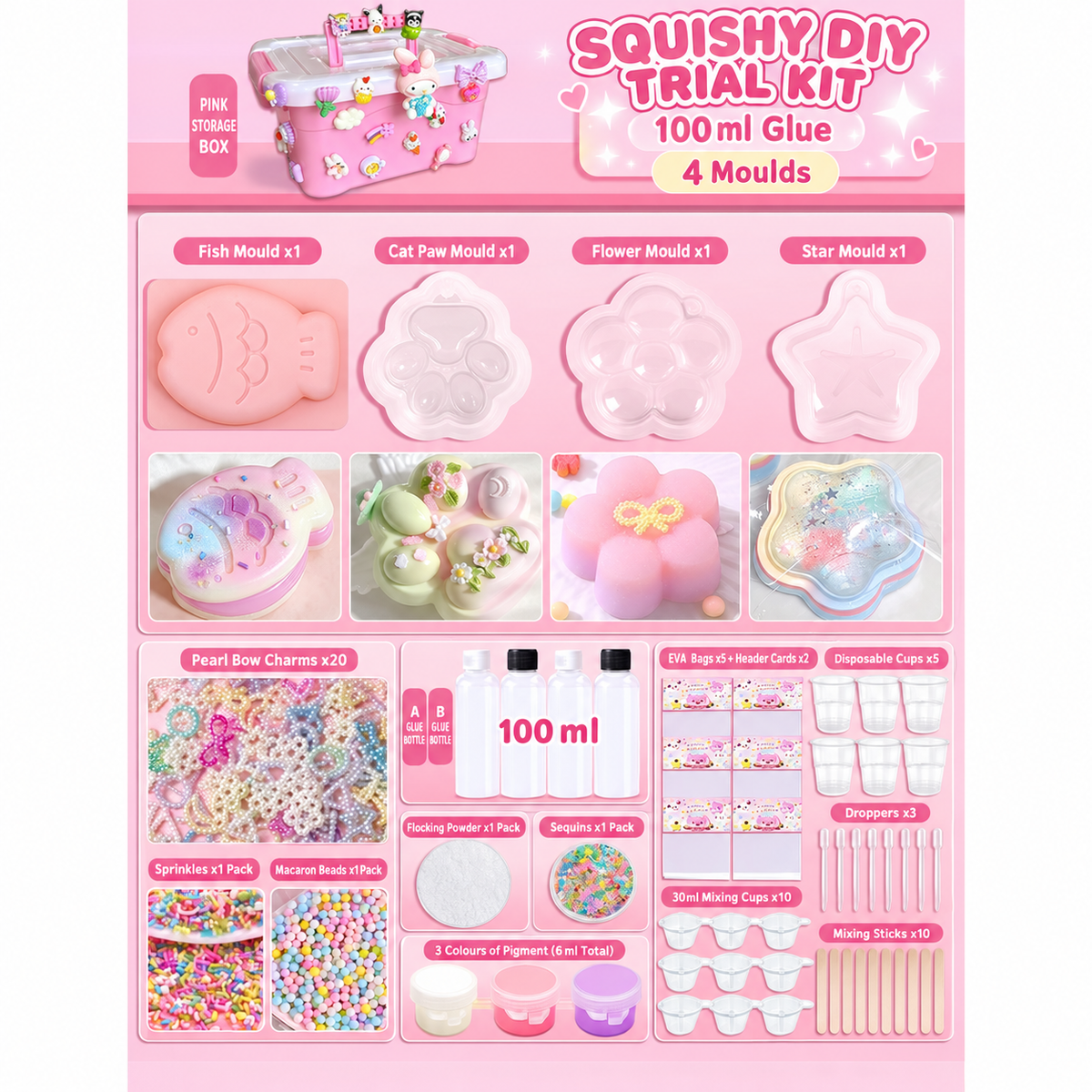 Celrien | DIY Stress Ball Making Kit for Kids – Create Your Own Squishy Sensory Balls