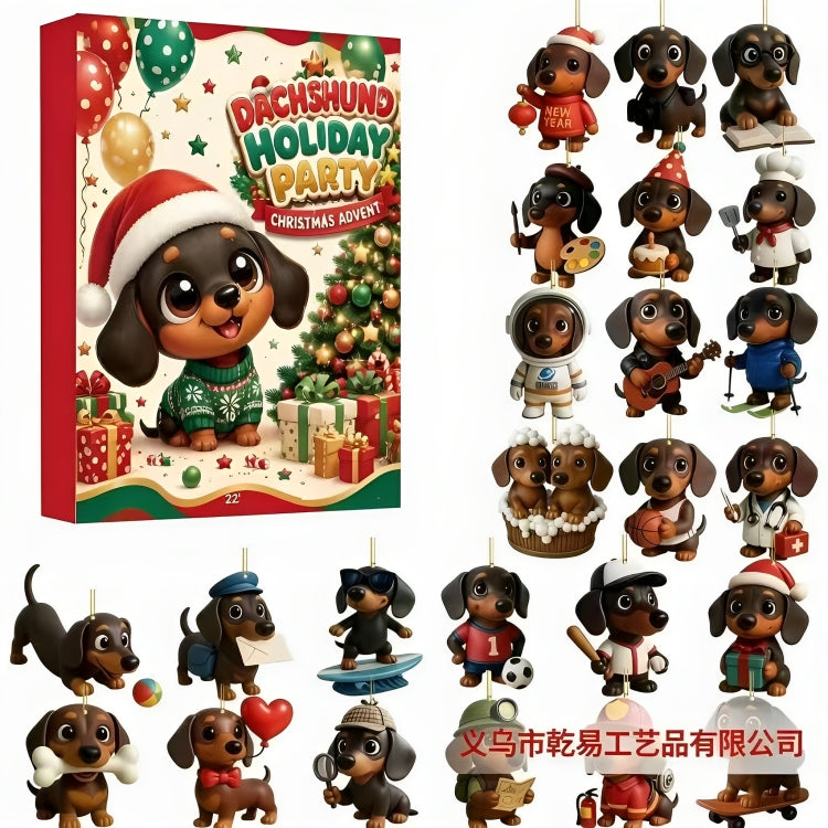 Celrien | 24 Days of Belgian Malinois Joy - 24 Unique Collectible Figurines