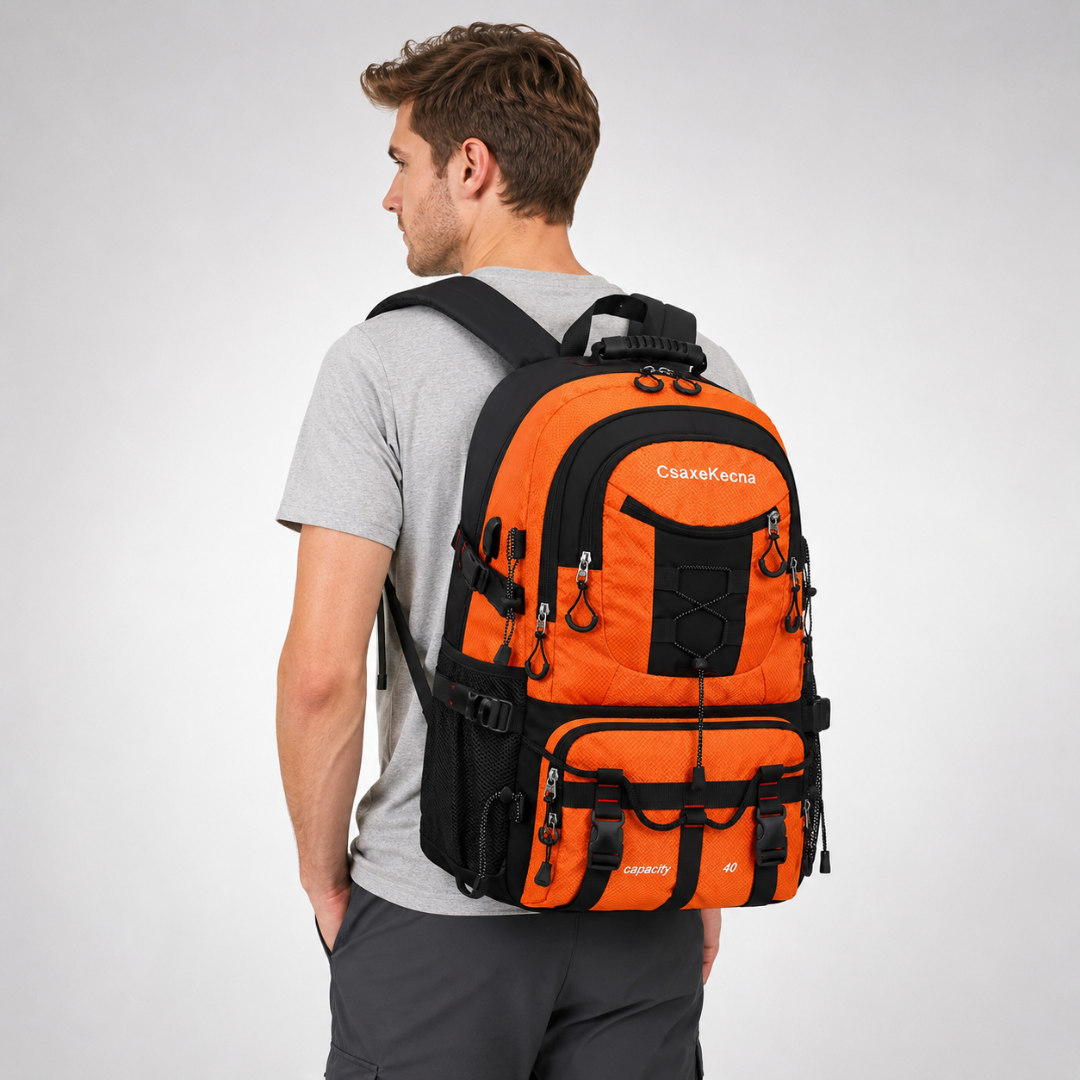 Celrien | BergTrail Pro 40L Hiking Backpack with USB Charging Port