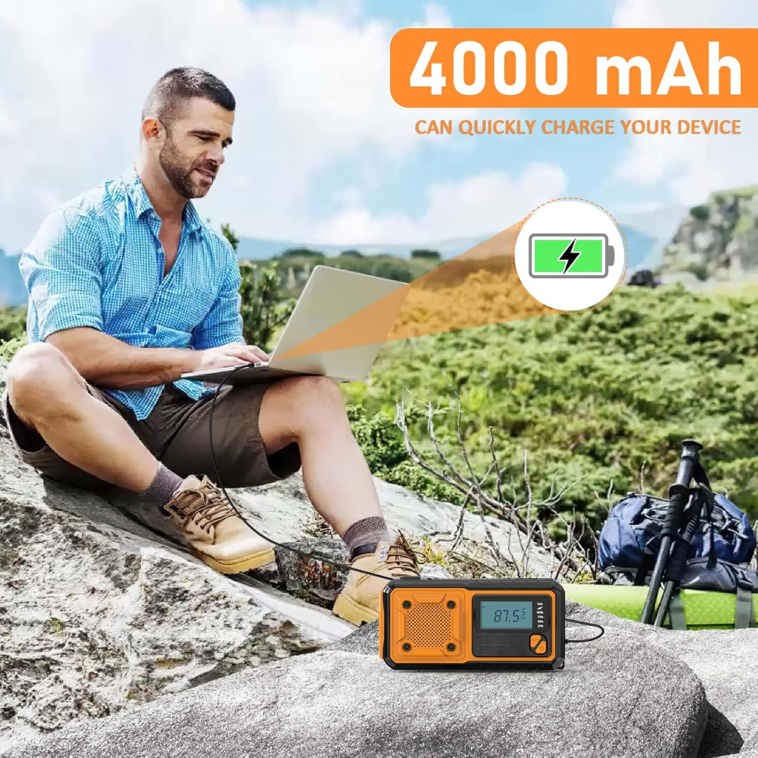 Celrien | Solavox Portable Emergency Crank Radio