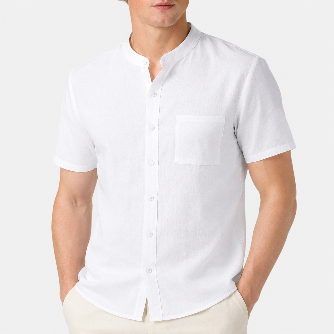 Celrien | Men's Linen Short Sleeve