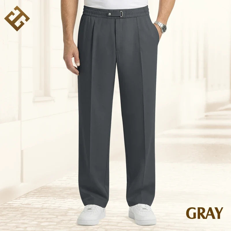 Flexible Straight Fit Smart Comfort Pants