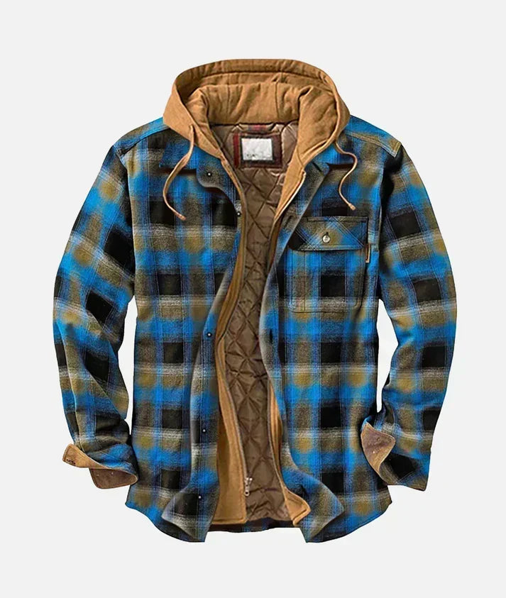 Checked Patchwork Jacket