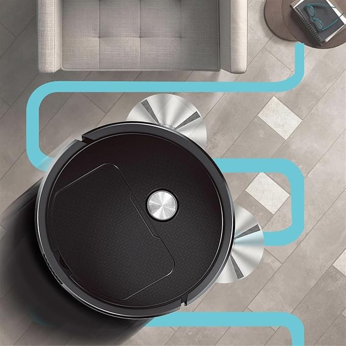 3-in-1 Robot Vacuum with Mop, USB Charging and Cordless Operation