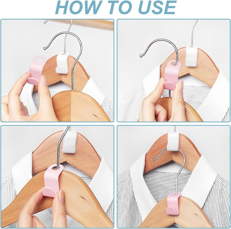 Space-Saving Hanger Hooks – Transform Your Closet Instantly