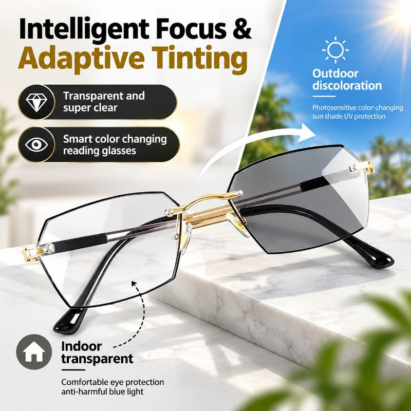 Smart Zoom Reading Glasses