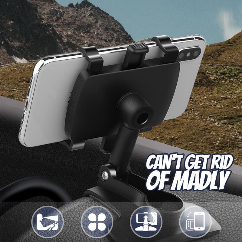 Multifunctional Phone Holder, 360° Rotatable for Car