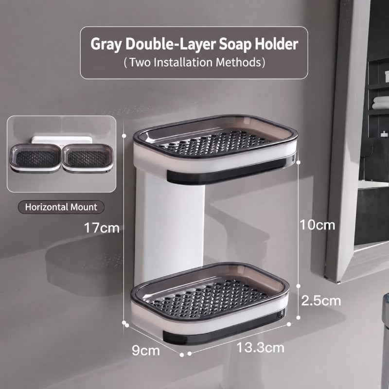 Pull-Out Drain Soap Rack