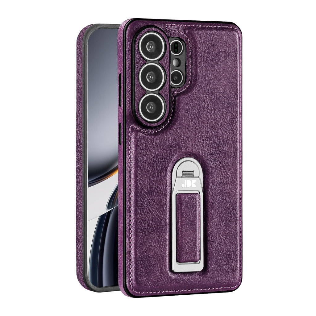 Premium Leather Stand Galaxy Phone Case