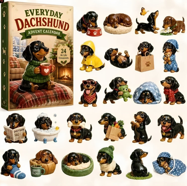 Celrien | 24 Days of Belgian Malinois Joy - 24 Unique Collectible Figurines