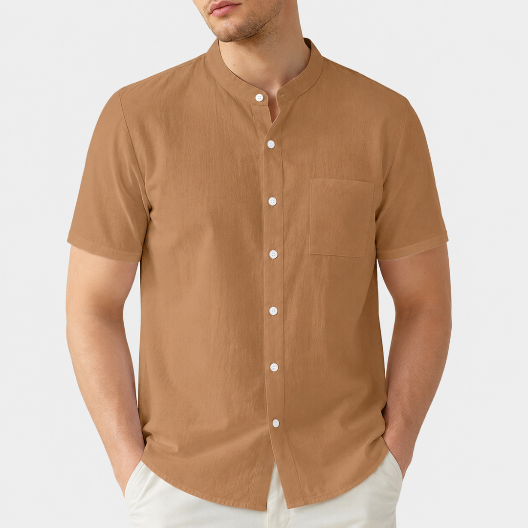 Celrien | Men's Linen Short Sleeve