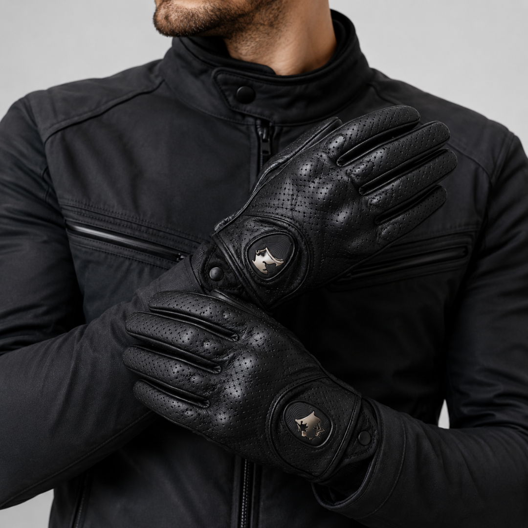 Celrien | Retro Perforated Gloves