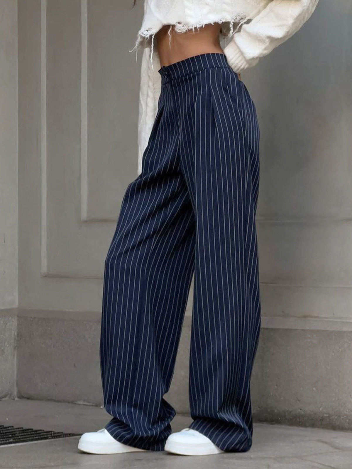 Celrien | Women's Elegant Pleated Wide-Leg Pants