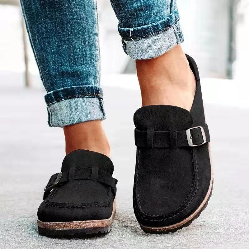 Celrien | Women's Slip-On Loafers with Buckle for Everyday Comfort