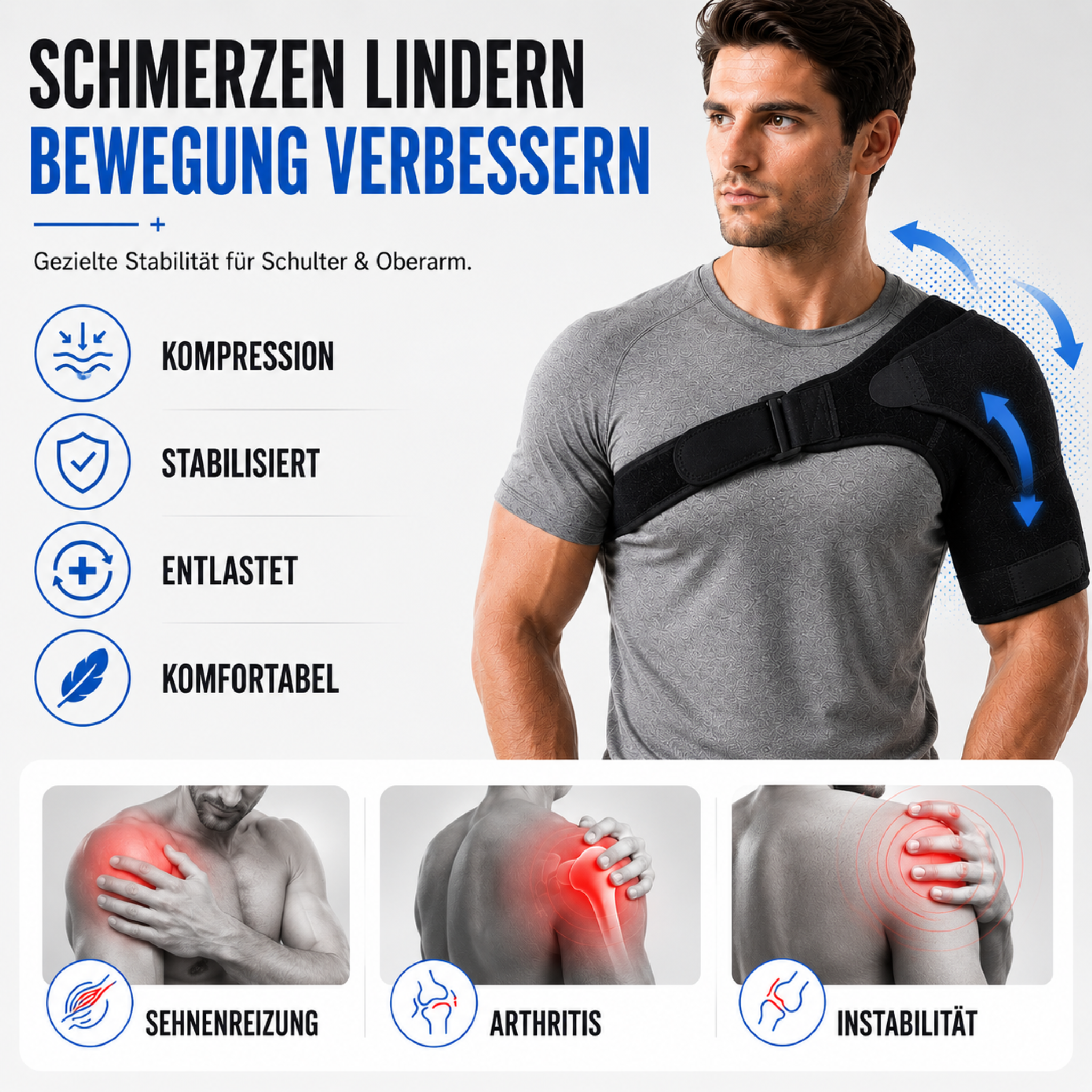 Celrien | Shouldrax Adjustable Shoulder Support