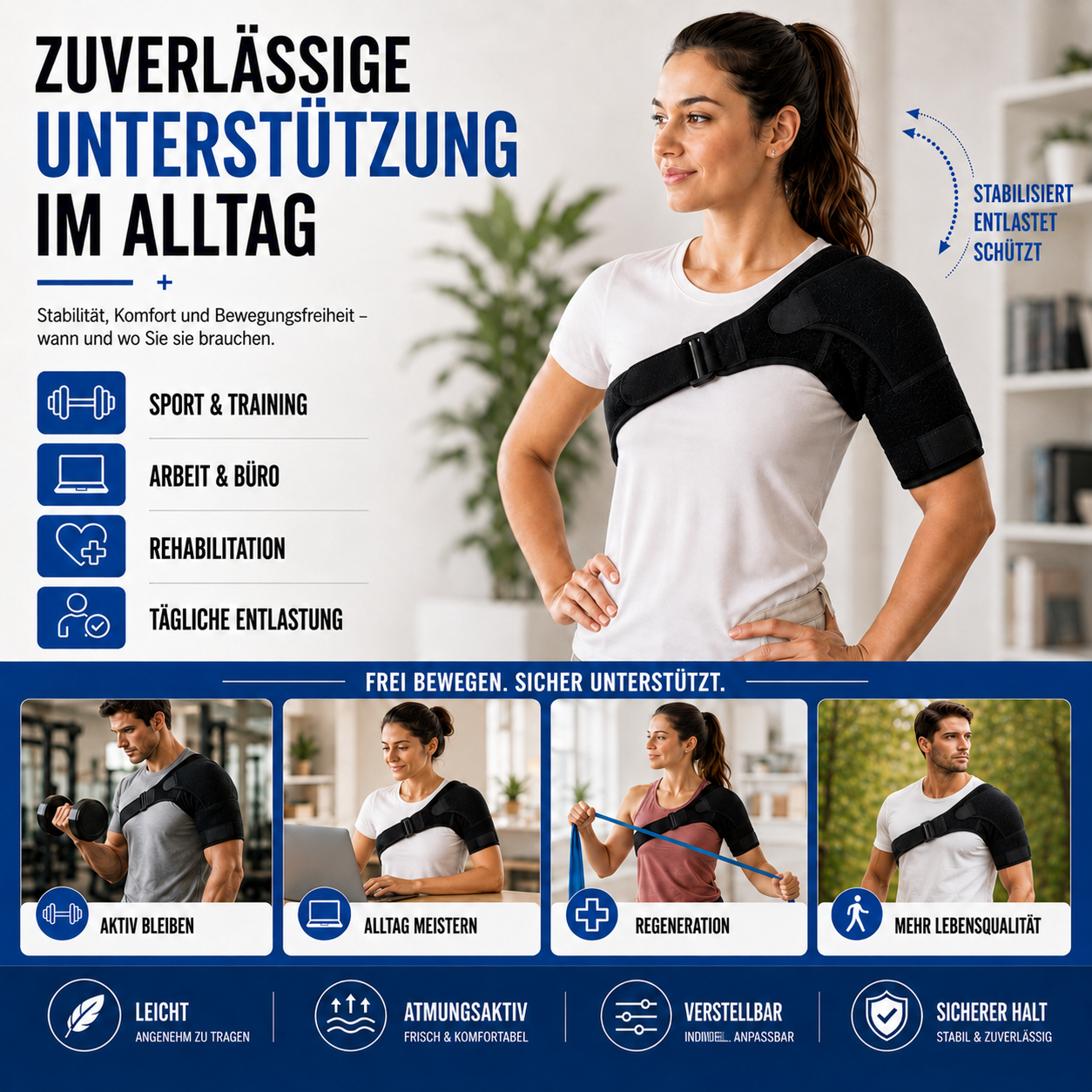 Celrien | Shouldrax Adjustable Shoulder Support