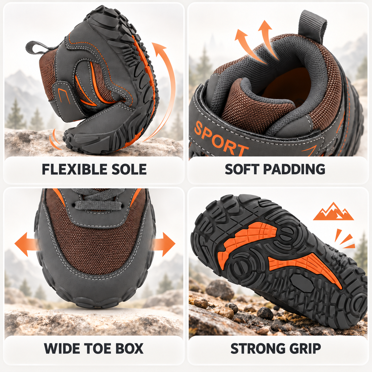 Celrien | Barefoot Style Kids Boots